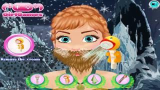 Anna Beard Shaving - Frozen Games | Girls Games / HD