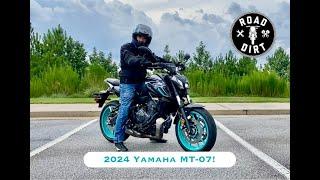 2024 Yamaha MT-07 Ride & Review!