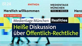 Viel Gesprächsstoff auf den Medientagen in München | BR24