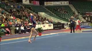 Amy Tinkler - Floor - 2014 WOGA Classic