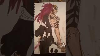 Draw Renji #bleachtybw #bleachanime #animefanart #fanart #anime #renji #renjiabarai