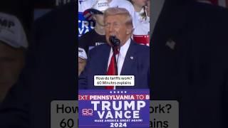 How do tariffs work? 60 Minutes explains