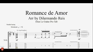 Romance de Amour (arr by Dilermando Reis) - Guitar Tutorial + TAB