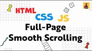 Full-Page Smooth Scrolling Anchor Links with HTML | CSS | JS