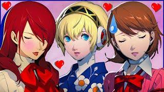 Aigis, Yukari, and Mitsuru Discuss Being In Your Harem - Persona 3 Reload