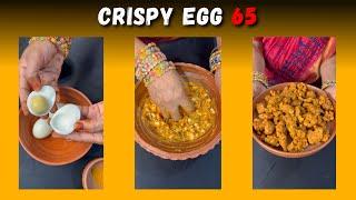 Easy Egg Snack Recipe | Crispy Egg 65 Recipe | The Cookingamma