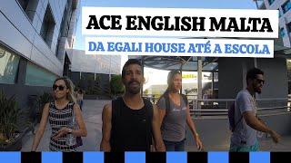 ‍️ PERCURSO Egali House-ACE English: Rotina dos Intercambistas em Malta #AmigosIntercambistas