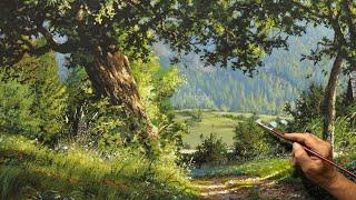 "Nature is calling" Acrylic painting. Artist - Viktor Yushkevich. #181