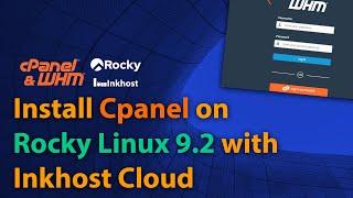 install Cpanel on Rocky linux with Inkhost Cloud