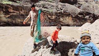 "Golden Moments: A Father-Son Fishing Adventure