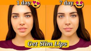 4 exercises to get Slim Lips in 7 days