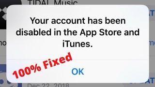 Your Account Has Been Disabled in The App Store and iTunes iPad | iPhone 11 | iPhone 12