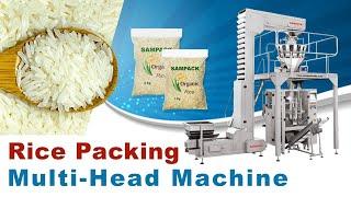 Fully Automatic Rice Packing machine | Rice Pouch Packing Machine 1kg, 2kg, 5kg,