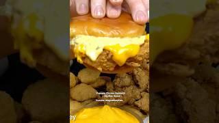 McDonald’s + Popeyes? #asmr #mukbang #food