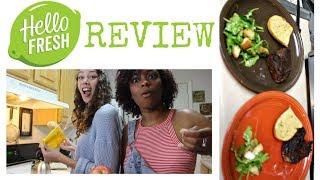 Hello Fresh Review | Balsamic Rosemary Strip Steak W Garlic Herb Toast and Roasted Apple Salad