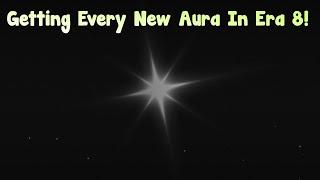 Getting Every New Aura In Era 8 In Sol's RNG!