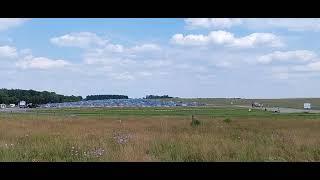 Runway and high technology  in the distance ILA BER 20240608