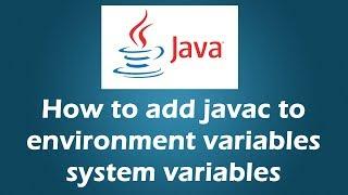 javac is not recognized as an internal or external command, operable program or batch file