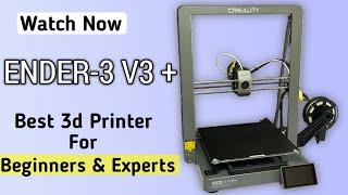 My First Big 3D Printer Creality Ender-3 V3Plus Unbox & Review #creality #3dprinter #unboxing