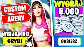 CUSTOMY LATE / SOLO * 5000 V-DOLCOW DO ZGARNIĘCIA  W FORTNITE | hajTv