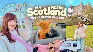 NC500  Cozy days in Dornoch & Scottish highland castles  Dunrobin, John O Groats & Smoo Cave pt.4