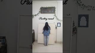 5ft canvas painting reveal || #canvaspainting #painting #reveal #commission #viralvide