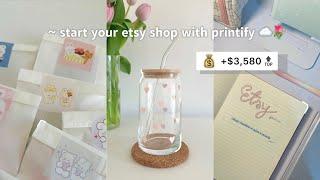  How to start an Etsy Shop with @Printify  | Step by Step tutorials + Canva Crash Course 