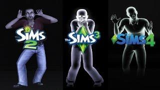  Sims 2 vs Sims 3 vs Sims 4: Ghosts