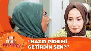 Elif'in Hazır Pidesi Tepkilere Neden Oldu | Zuhal Topal'la Yemekteyiz 659. Bölüm