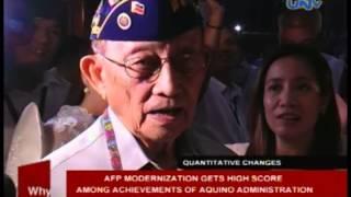 AFP modernization gets high score among achievements of Aquino administration
