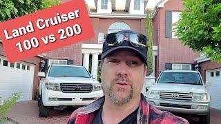  Landcruiser 100 vs 200 series  Which is best? 