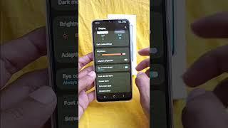 Samsung Galaxy A06 Brightness Increase #a06 #shorts