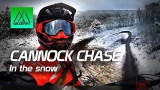 3 of the best Cannock Chase downhill MTB trails - In the Snow