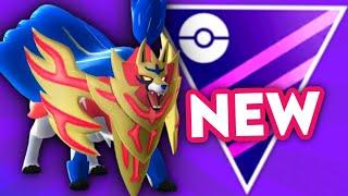 IT'S HERE! *NEW* Zamazenta Crowned Forme is AMAZING in the Master League! | Pokémon GO Battle League