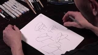 Artclever Live SKETCHING Master Class by Ivan Basov