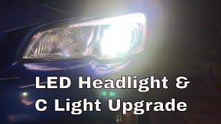 DIY: 15-19 WRX LED Headlight and C light upgrade Install