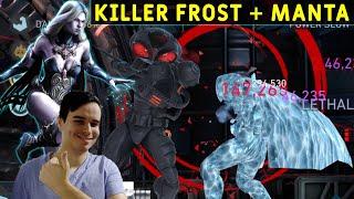 Testing Out Killer Frost + Manta Injustice 2 Mobile