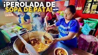 LA FAMOSA SOPA DE PATAS DE EL CASCO EN COJUTEPEQUE 