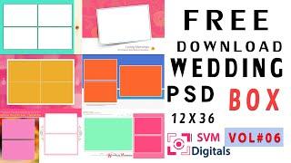 New 12x36 DM Free Download ll 2021 Year PSD File for your wedding album