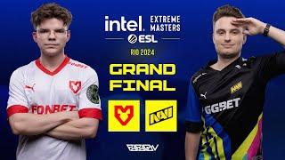 [KZ] MOUZ vs Natus Vincere | Intel Extreme Masters Rio 2024: Гранд Финал | Bo5