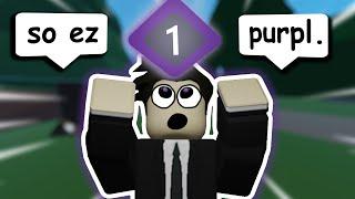 SO I TRIED OUT PURPLE TEAM ON ROBLOX ARSENAL... kind of?