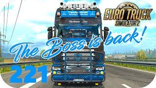 ETS2 DX11 | 221 | TransArt: The Boss is back! | Scania R580