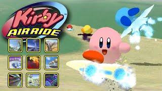 Kirby Air Ride - All Tracks (Full Race Gameplay)