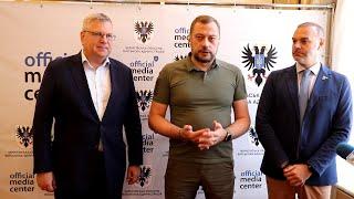 Брифінг за підсумками зустрічі з делегацією Посольства Латвійської Республіки в Україні та ПРООН