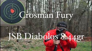 Crosman Fury/JSB 8.44s Diabolo