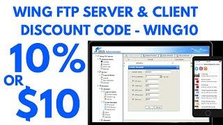 Discount code WING10 for wing ftp server & wing ftp client