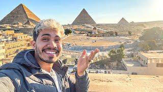 I stayed in a hotel IN FRONT of the PYRAMIDS of EGYPT | How expensive was it?