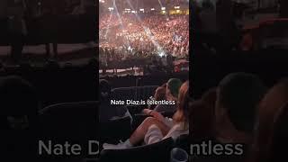 Nate Diaz scare’s fan (FUNNY) #shorts #mma #ufc