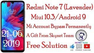 Redmi Note 7 Lavender Android 9 Mi Account Bypass Permanently Tested Gift GSM Member