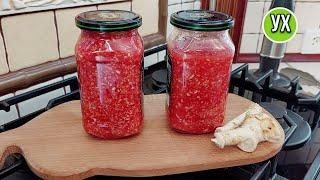 Let's prepare healthy hot sauce "HRENOTEN" and welcome the guest!